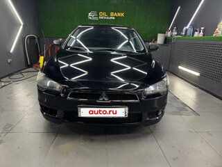 2008 Mitsubishi Lancer X, чёрный, 610000 рублей, вид 2