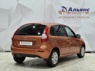 2013 Lada (ВАЗ) Kalina II, оранжевый, 360000 рублей, вид 3