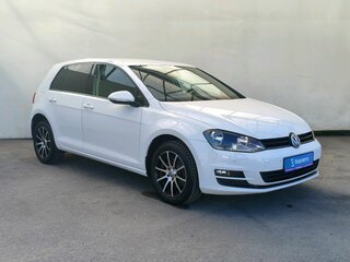 2014 Volkswagen Golf VII, белый, 1215000 рублей, вид 2