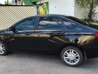 2016 Lada (ВАЗ) Vesta I, чёрный, 700000 рублей, вид 5