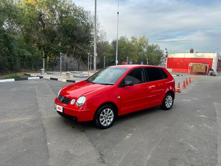 2004 Volkswagen Polo IV, красный, 365000 рублей, вид 4