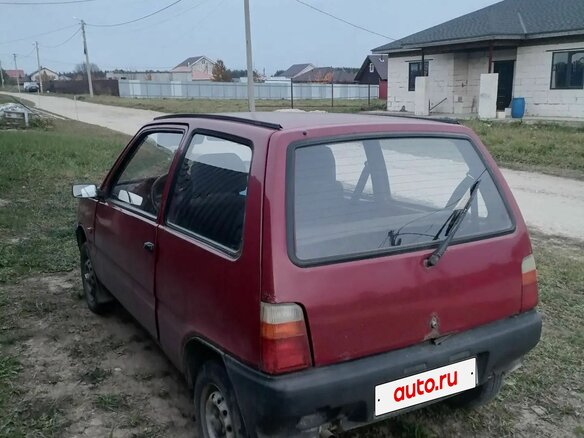 2003 Lada (ВАЗ) 1111 Ока СеАЗ, красный, 90000 рублей - вид 3