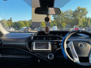 2015 Toyota Aqua I Рестайлинг, синий, 1090000 рублей, вид 5