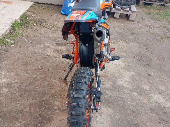 2024 Kayo Evolution YX140EM, оранжевый, 70000 рублей - вид 3