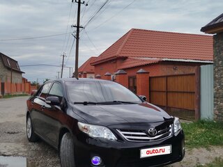 2010 Toyota Corolla X (E140, E150) Рестайлинг, чёрный, 859000 рублей, вид 2
