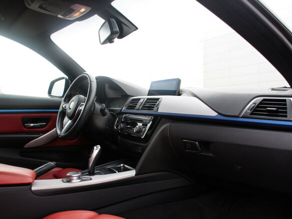 2018 BMW 4 серии 420d xDrive F32/F33/F36 Рестайлинг, синий - вид 11