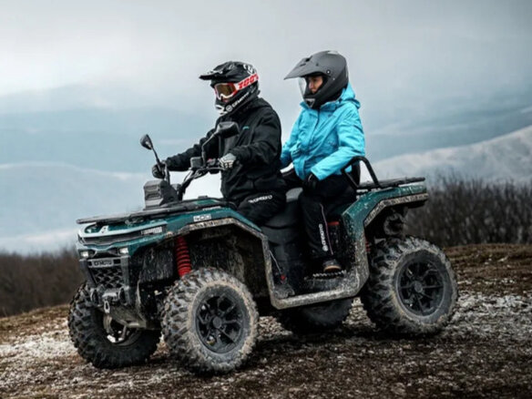 2026 CFMoto CFORCE 400 EPS, зелёный, 879900 рублей - вид 2