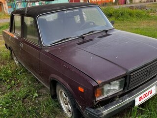 2007 Lada (ВАЗ) 2107, красный, 65000 рублей, вид 2