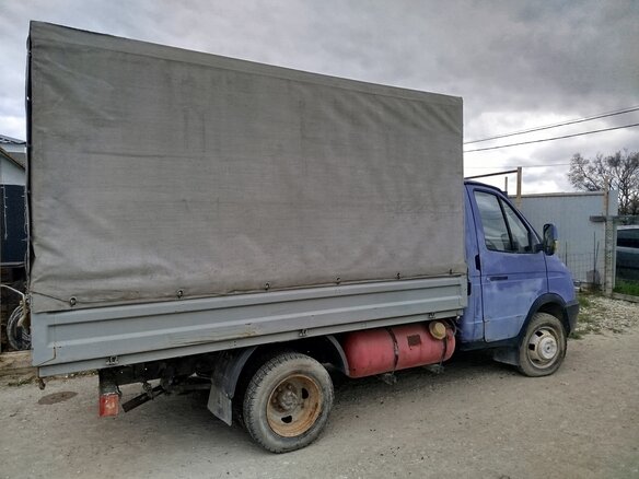 2008 ГАЗ ГАЗель (3302), синий, 400000 рублей - вид 3