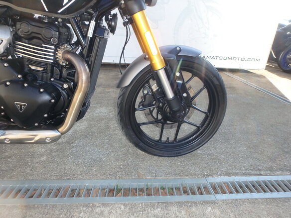 2022 Triumph Speed 400, чёрный, 600000 рублей - вид 14
