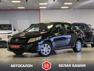 2008 Toyota Corolla X (E140, E150), чёрный, 749500 рублей, вид 1