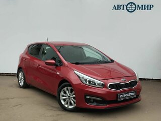 2016 Kia Ceed II Рестайлинг, красный, 989000 рублей, вид 3