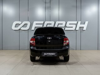 2014 Lada (ВАЗ) Granta I, чёрный, 469000 рублей, вид 4