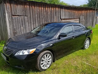 2008 Toyota Camry VI (XV40), чёрный, 950000 рублей, вид 2