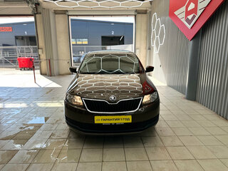 2018 Skoda Rapid I Рестайлинг, коричневый, 1320000 рублей, вид 2