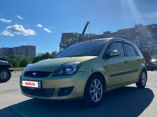 2006 Ford Fiesta Mk5, зелёный, 160000 рублей, вид 1