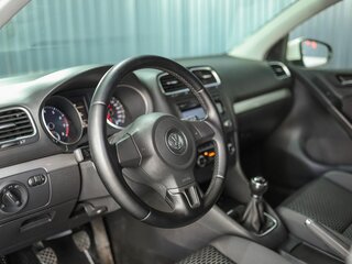 2011 Volkswagen Golf VI, белый, 809000 рублей, вид 5