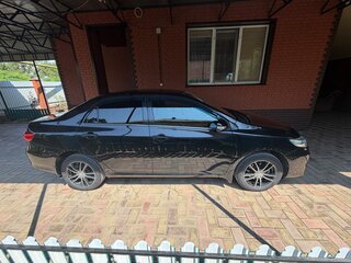 2012 Toyota Corolla X (E140, E150) Рестайлинг, чёрный, 1100000 рублей, вид 3