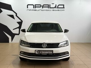 2017 Volkswagen Jetta VI Рестайлинг, белый, 1449900 рублей, вид 3