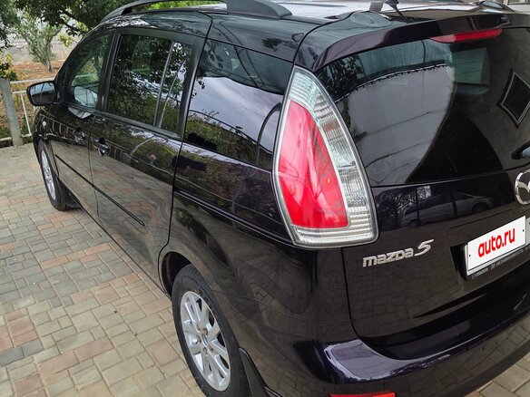 2008 Mazda 5 I (CR) Рестайлинг, чёрный, 830000 рублей - вид 2