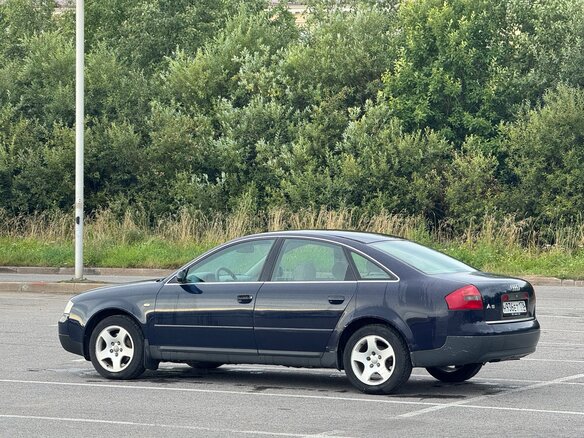 1998 Audi A6 II (C5), синий, 380000 рублей - вид 9