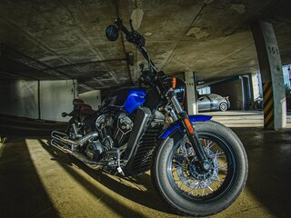 2022 Indian Scout, синий, 1330000 рублей, вид 4