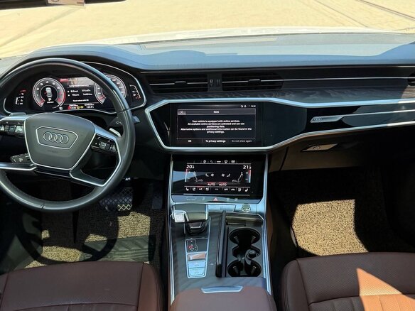 2022 Audi A6 45 TFSI V (C8) Рестайлинг, белый, 5100000 рублей - вид 35