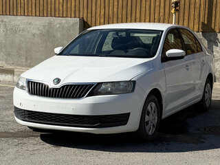 2018 Skoda Rapid I Рестайлинг, белый, 1100000 рублей, вид 3