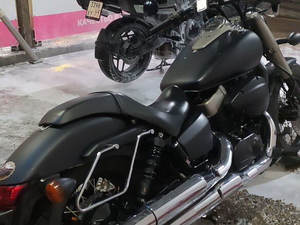 2012 Honda Shadow 750, чёрный, 565000 рублей - вид 6