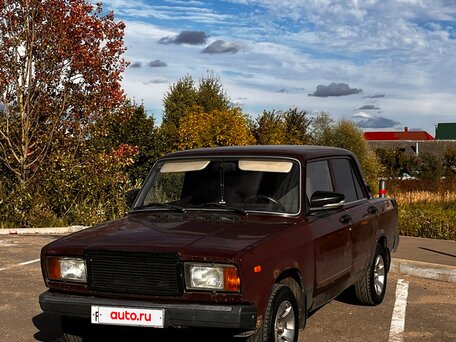 2007 Lada (ВАЗ) 2107, пурпурный, 140000 рублей, вид 1