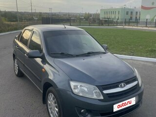 2013 Lada (ВАЗ) Granta I, синий, 490000 рублей, вид 2