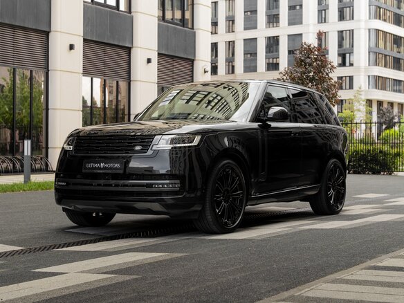 2026 Land Rover Range Rover D350 MHEV V, чёрный