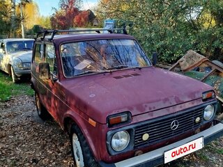 1996 Lada (ВАЗ) 2121 (4x4) I Рестайлинг, красный, 120000 рублей, вид 1