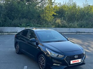 2018 Hyundai Solaris II, чёрный, 1100000 рублей, вид 3