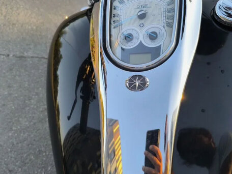 2005 Yamaha XV 1900, чёрный, 690000 рублей, вид 4