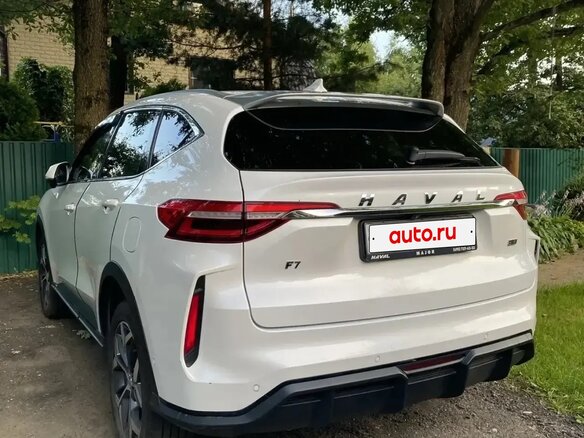 2023 Haval F7 I Рестайлинг, белый - вид 3