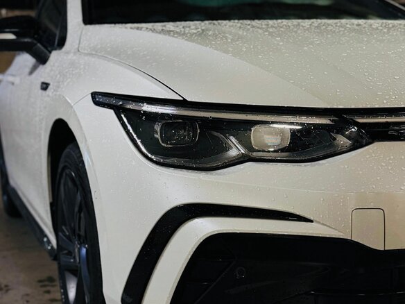 2022 Volkswagen Golf VIII, белый - вид 10