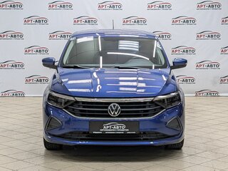 2021 Volkswagen Polo VI, синий, 1199000 рублей, вид 2
