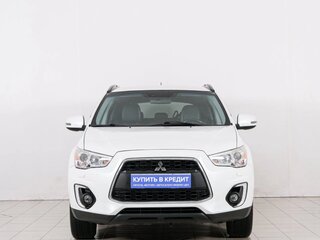 2014 Mitsubishi ASX I Рестайлинг, белый, 1349000 рублей, вид 2