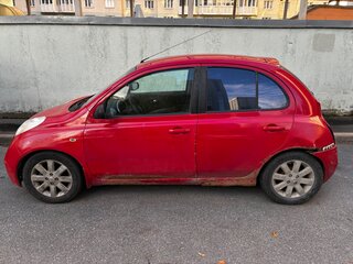 2005 Nissan Micra III (K12), красный, 250000 рублей, вид 3
