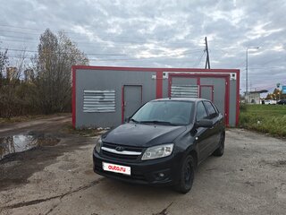 2013 Lada (ВАЗ) Granta I, чёрный, 270000 рублей, вид 1