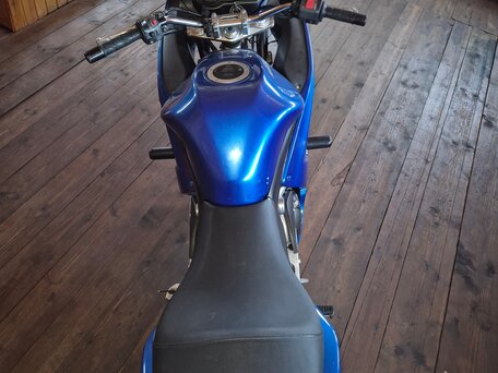 2007 Kawasaki ER-6F (Ninja 650R), синий, 350000 рублей, вид 5