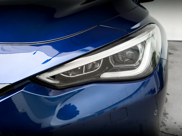 2021 Infiniti Q60 II, синий - вид 16