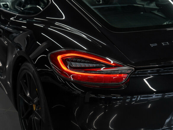 2015 Porsche Cayman II (981), чёрный - вид 24