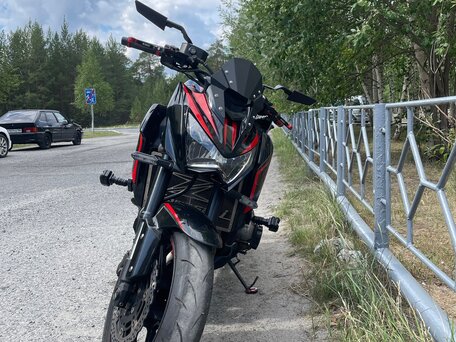 2015 Kawasaki Z 800, чёрный, 650000 рублей, вид 2