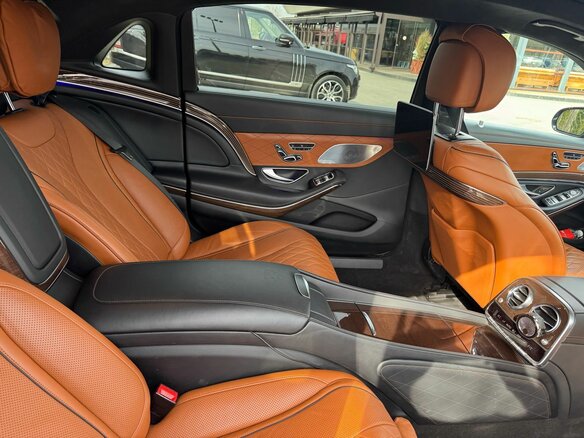 2018 Mercedes-Benz Maybach S-Класс 450 I (X222) Рестайлинг, чёрный, 4500000 рублей - вид 30