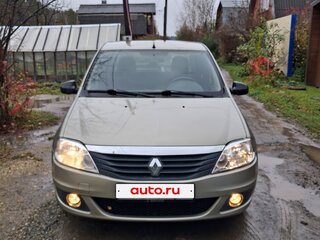 2012 Renault Logan I Рестайлинг, бежевый, 520000 рублей, вид 1