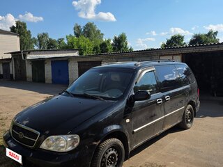 2004 Kia Carnival I Рестайлинг, чёрный, 425000 рублей, вид 1