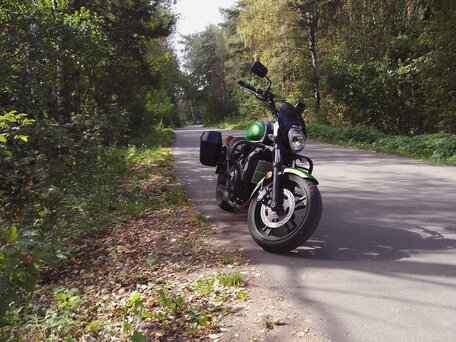 2015 Kawasaki EN650 Vulcan S, зелёный, 530000 рублей, вид 2