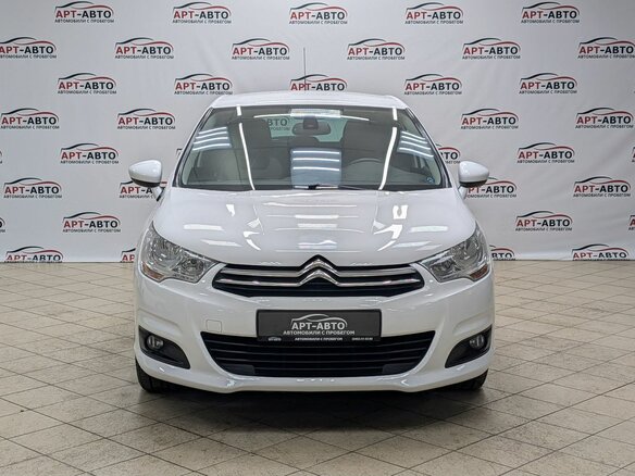 2012 Citroen C4 II, белый, 549000 рублей - вид 1